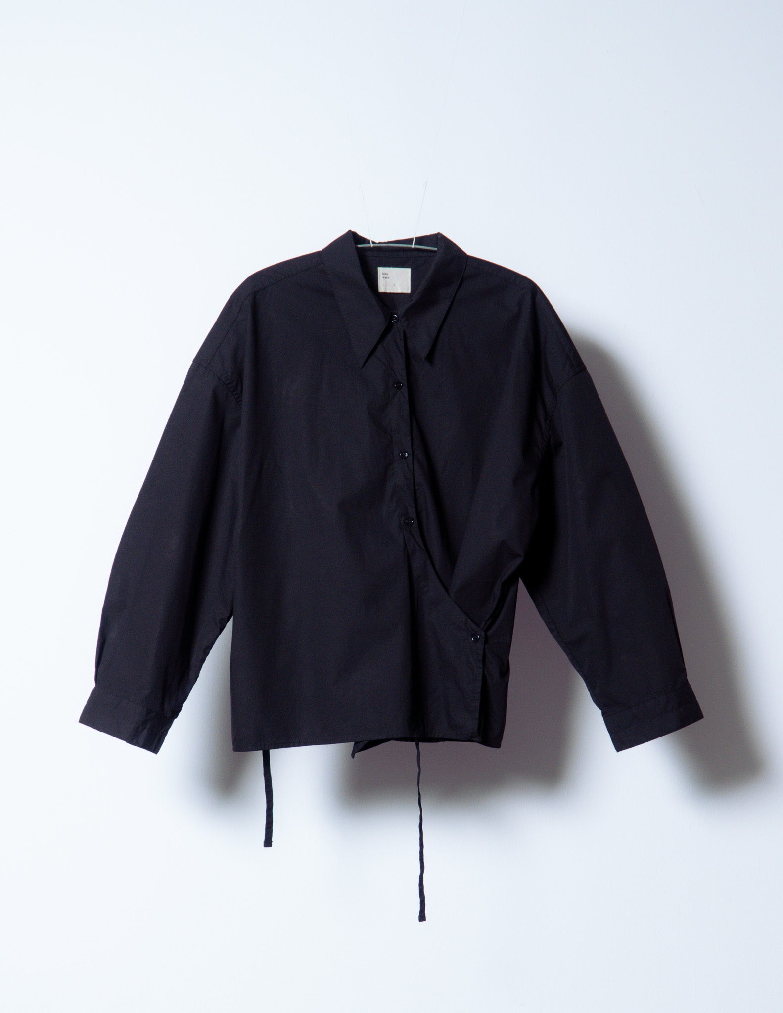 twisted shirt poplin [caviar poplin]