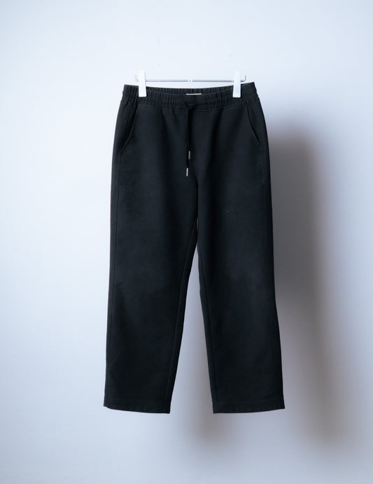 sw1 straight-leg relaxed twill trousers [ink black]