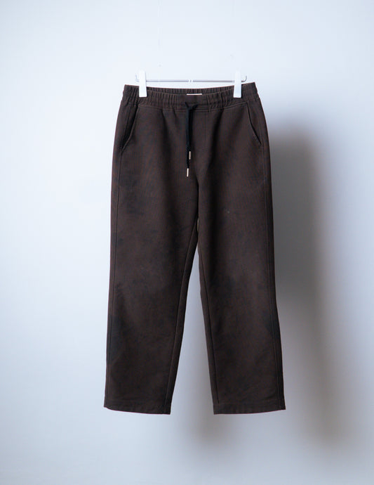 sw1 straight-leg relaxed twill trousers [hand-dyed brown]