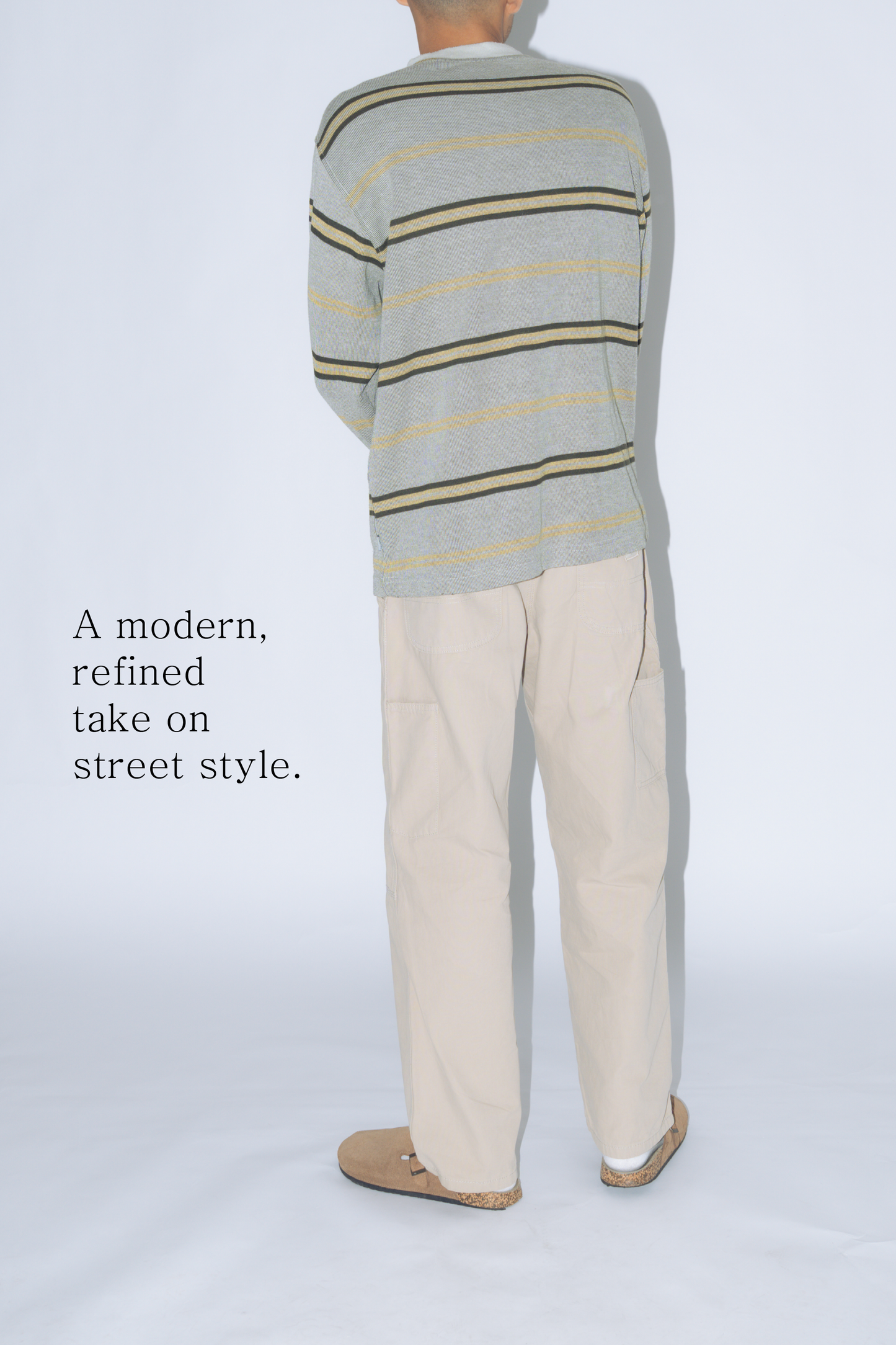 workware relaxed canvas trousers [birch]