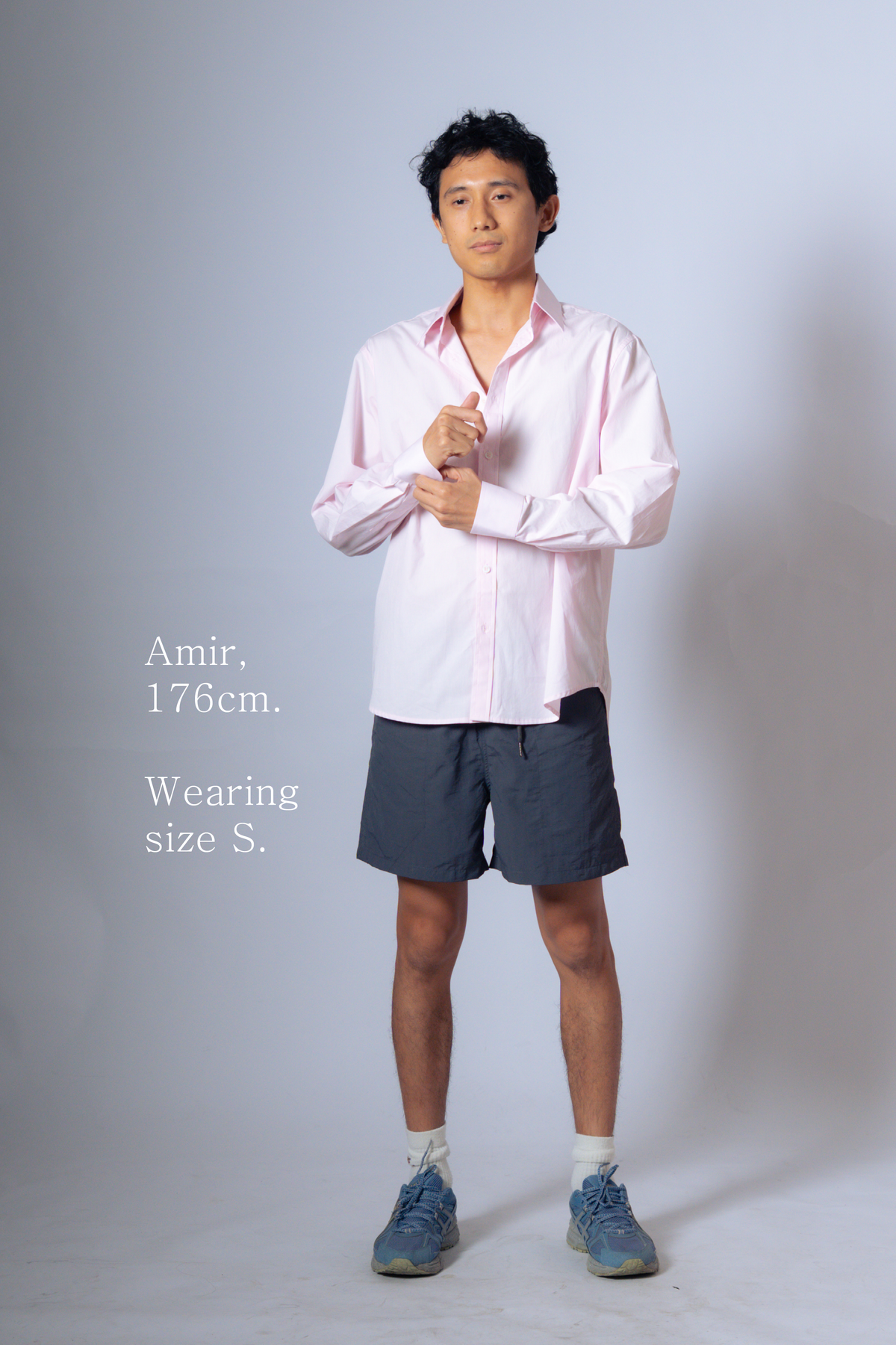poplin shirt [nadeshiko light pink]