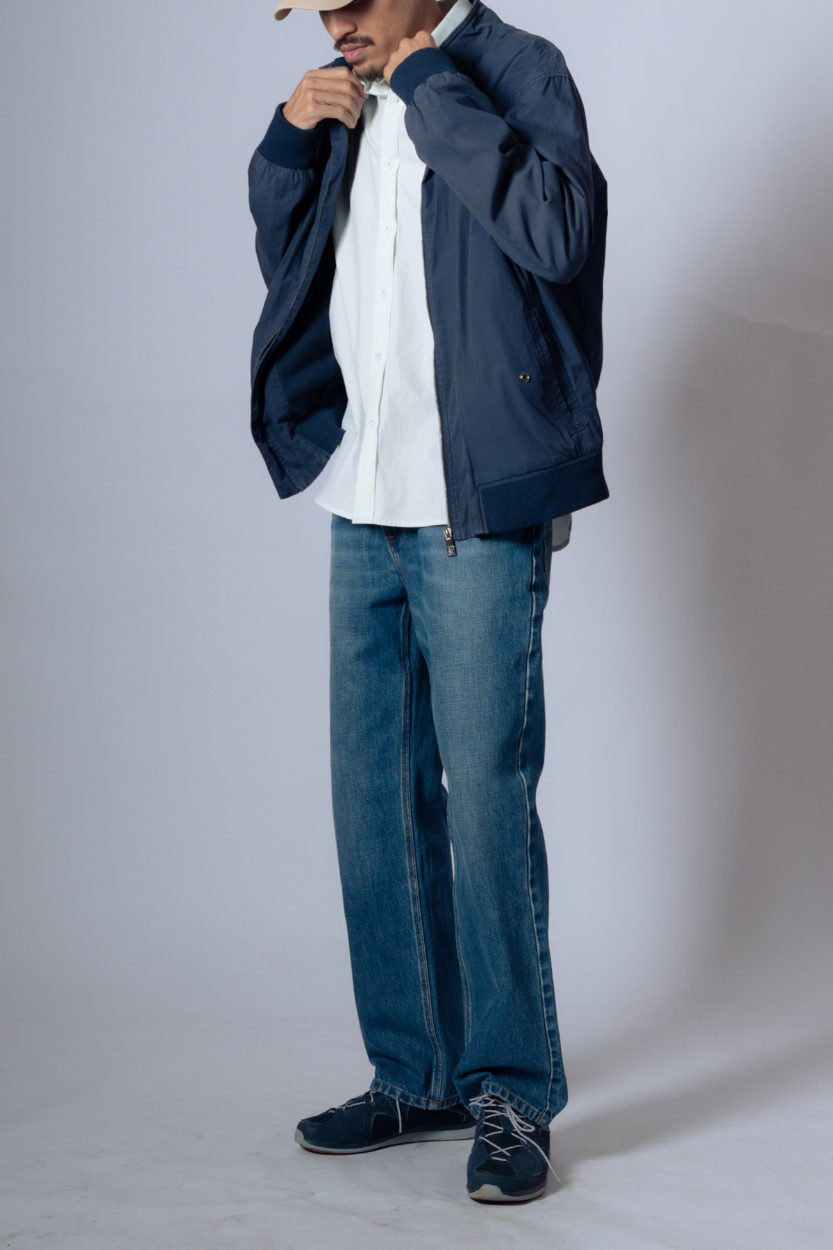 STUDIO straight cut jeans [blue]
