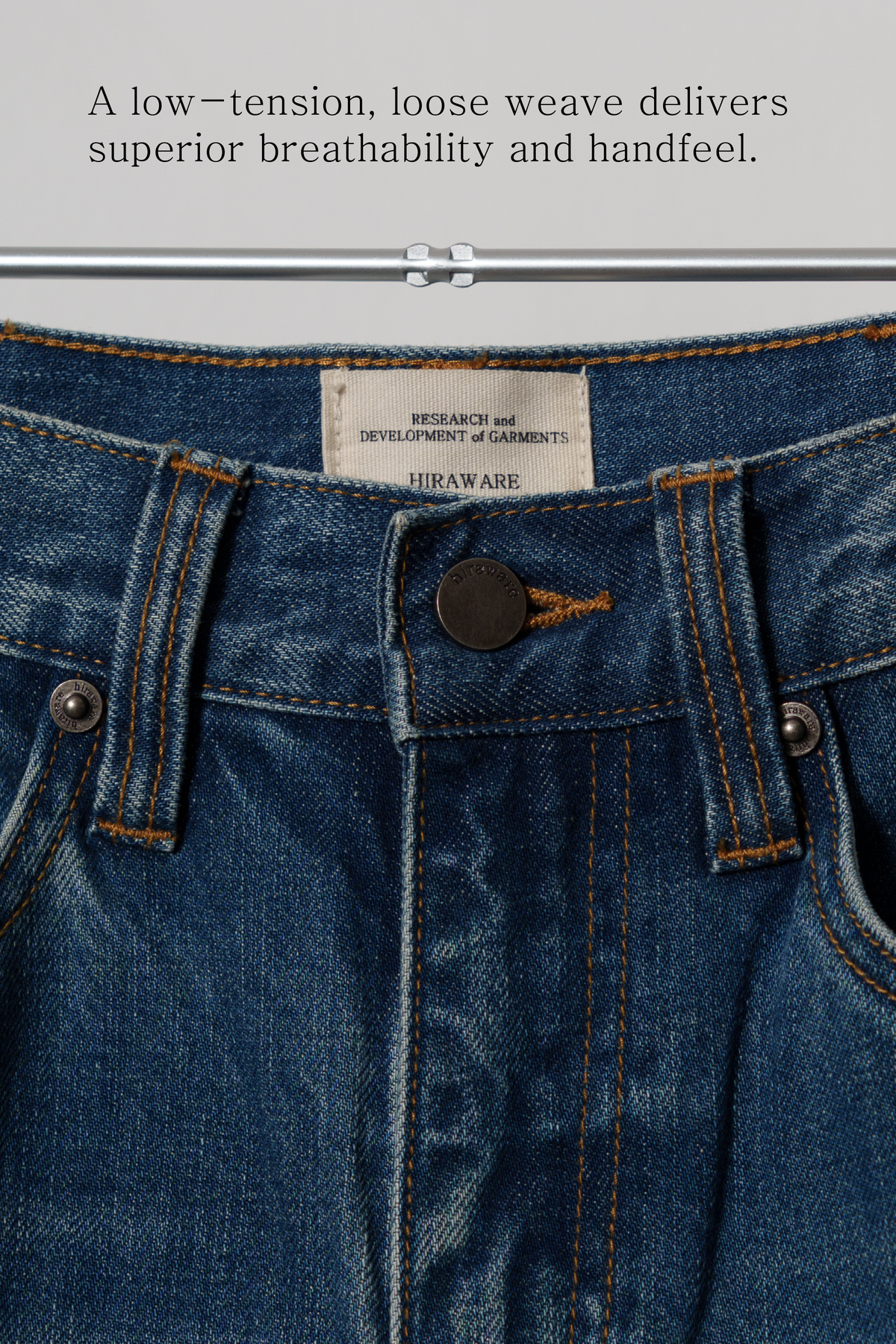 straight cut jeans [blue]