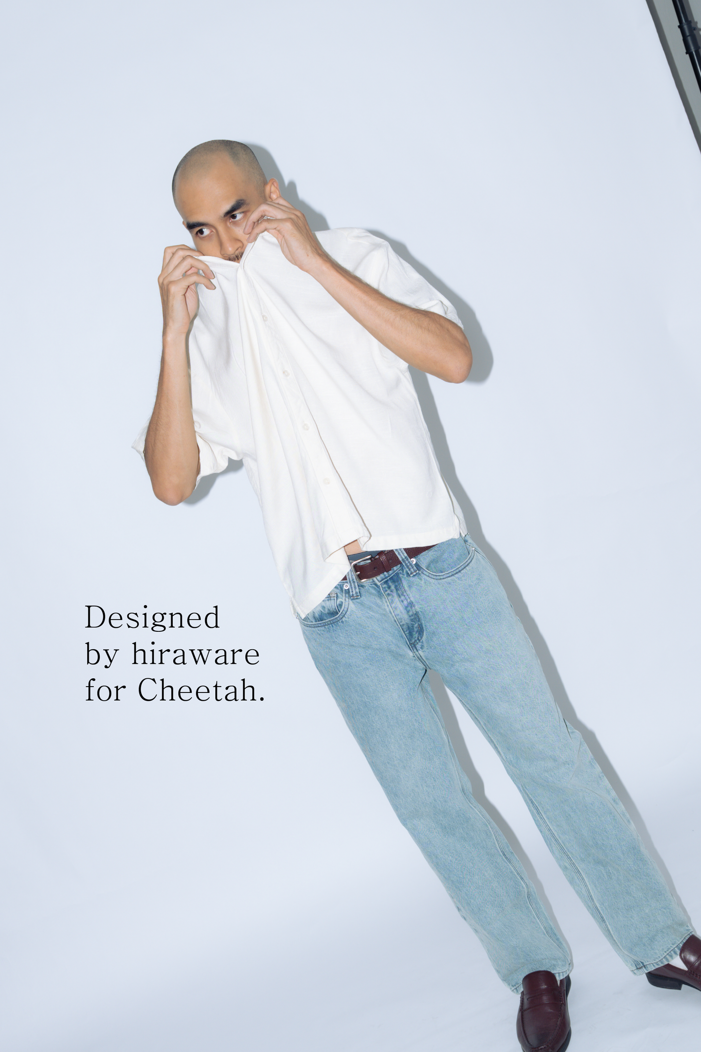 ctw1 linen short-sleeve shirt [off-white]