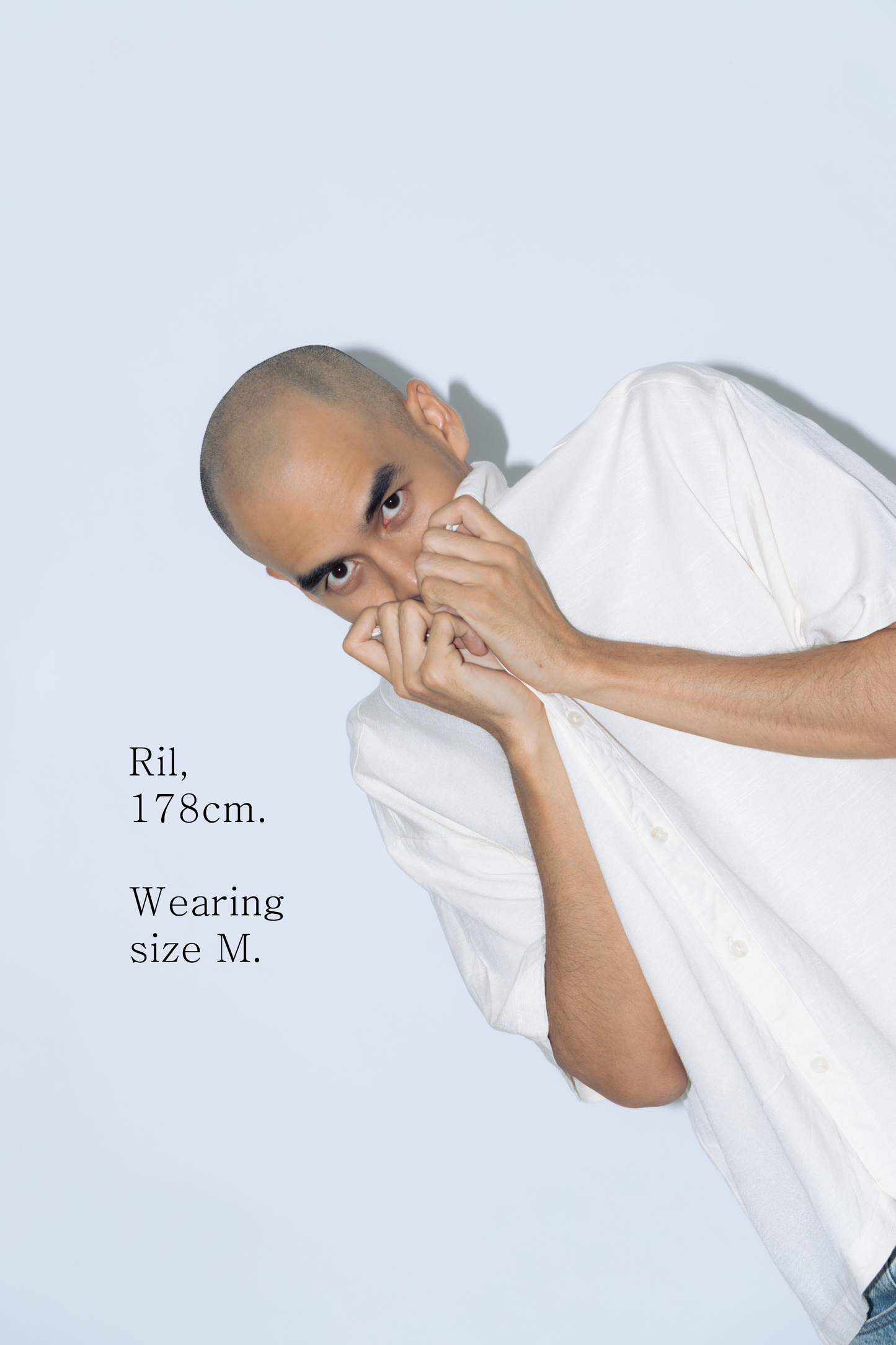 ctw1 linen short-sleeve shirt [off-white]