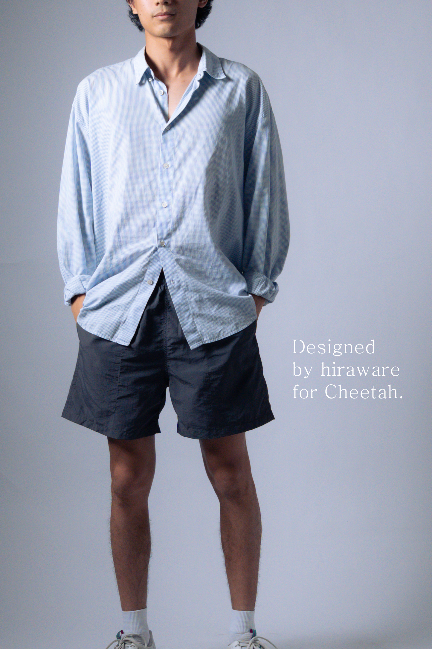 ctw1 ultralight shell shorts [charcoal]