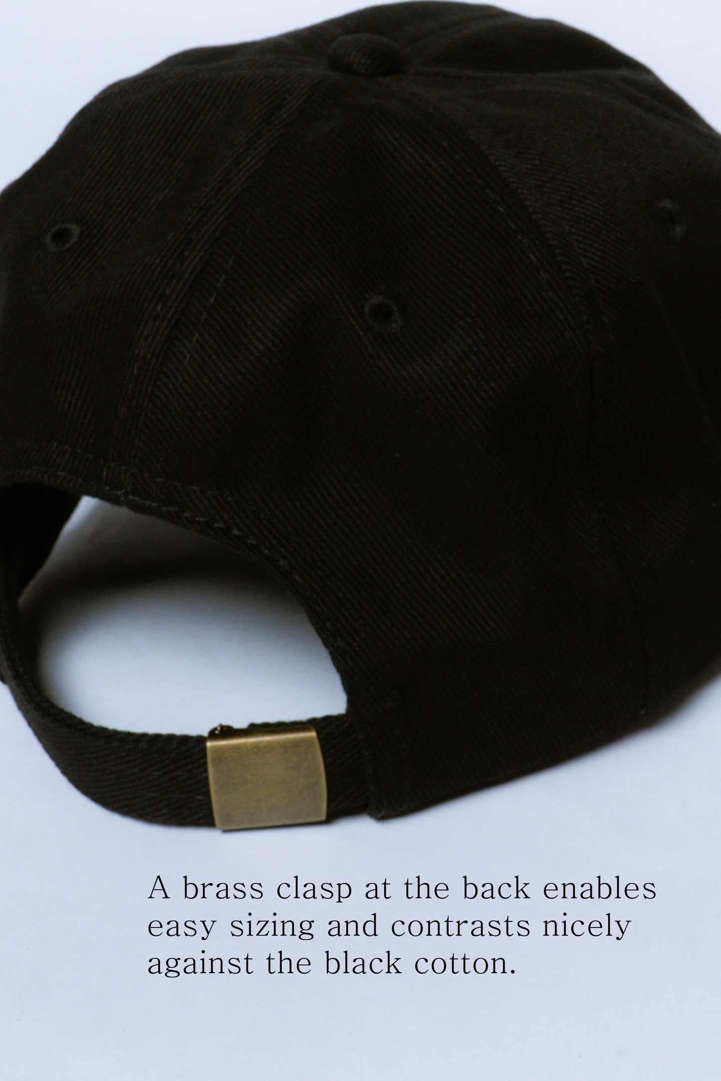 uncle soon's handcrafted poser cap [ink black]