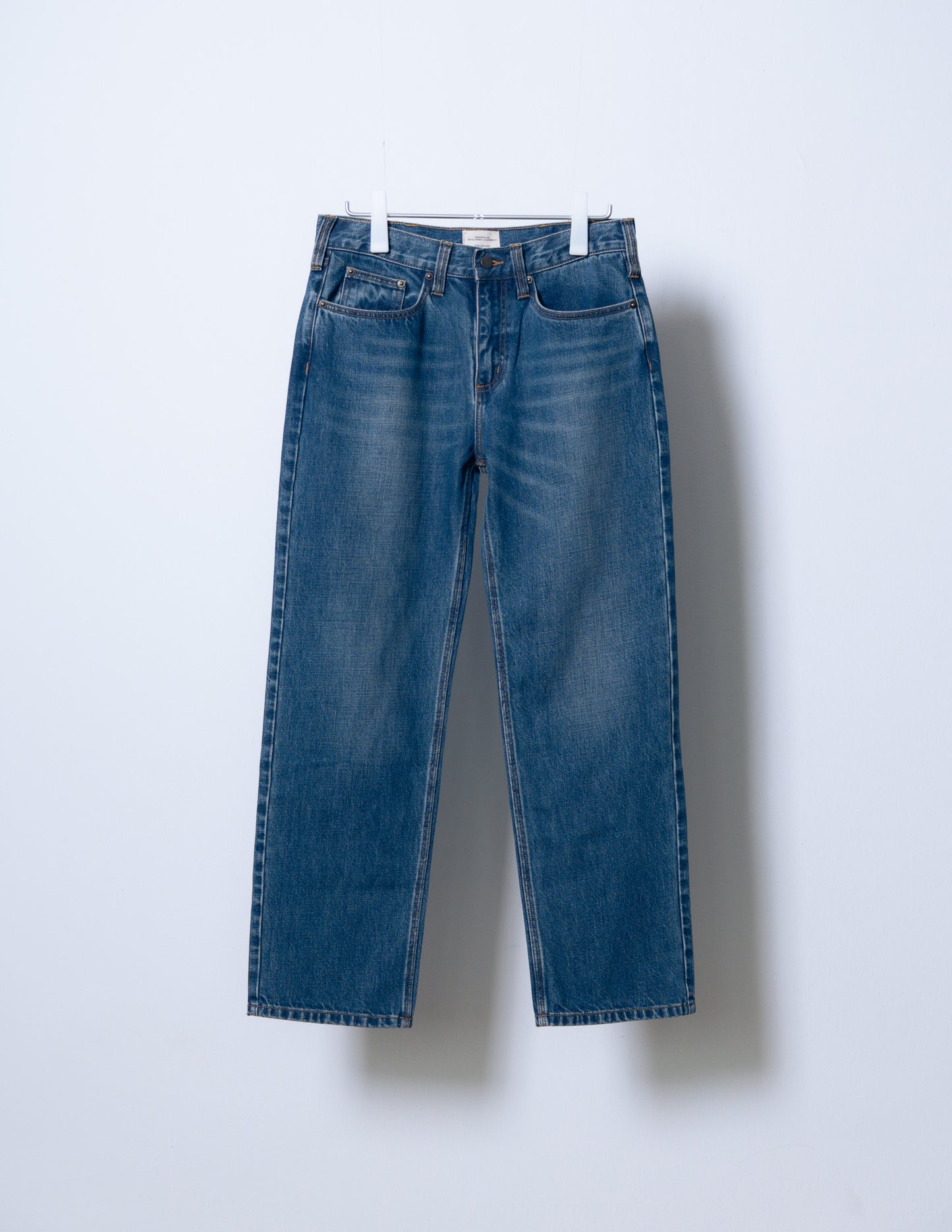 straight cut jeans [blue]
