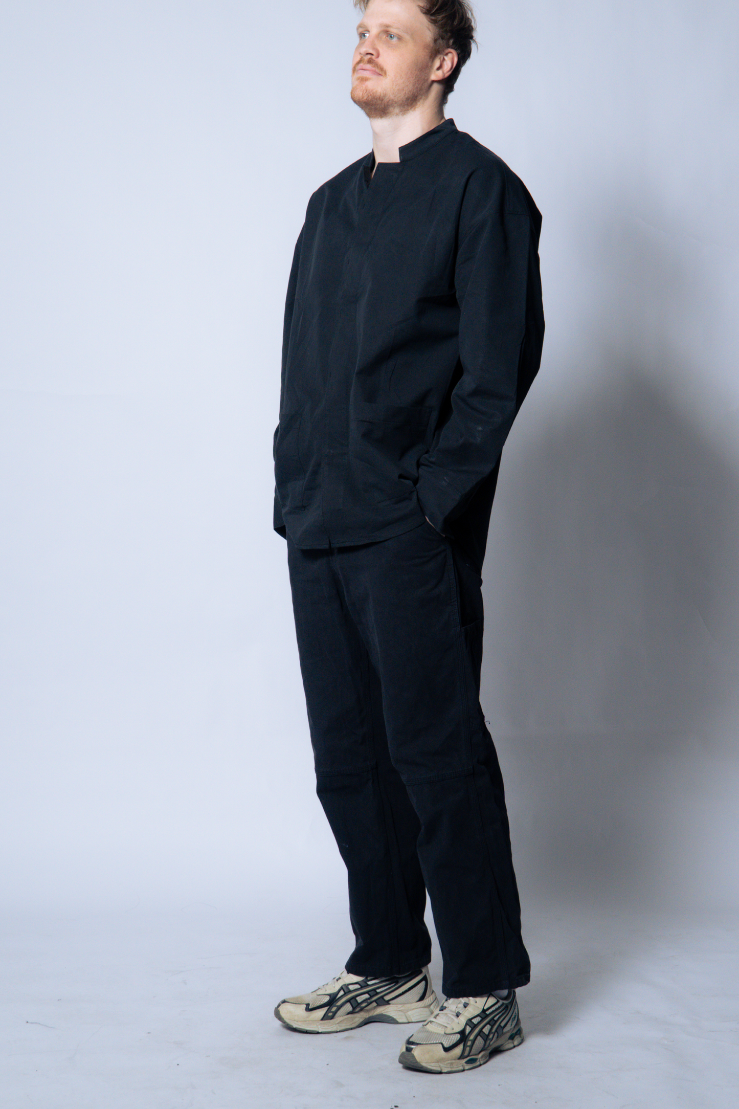 nehru shirt [black]