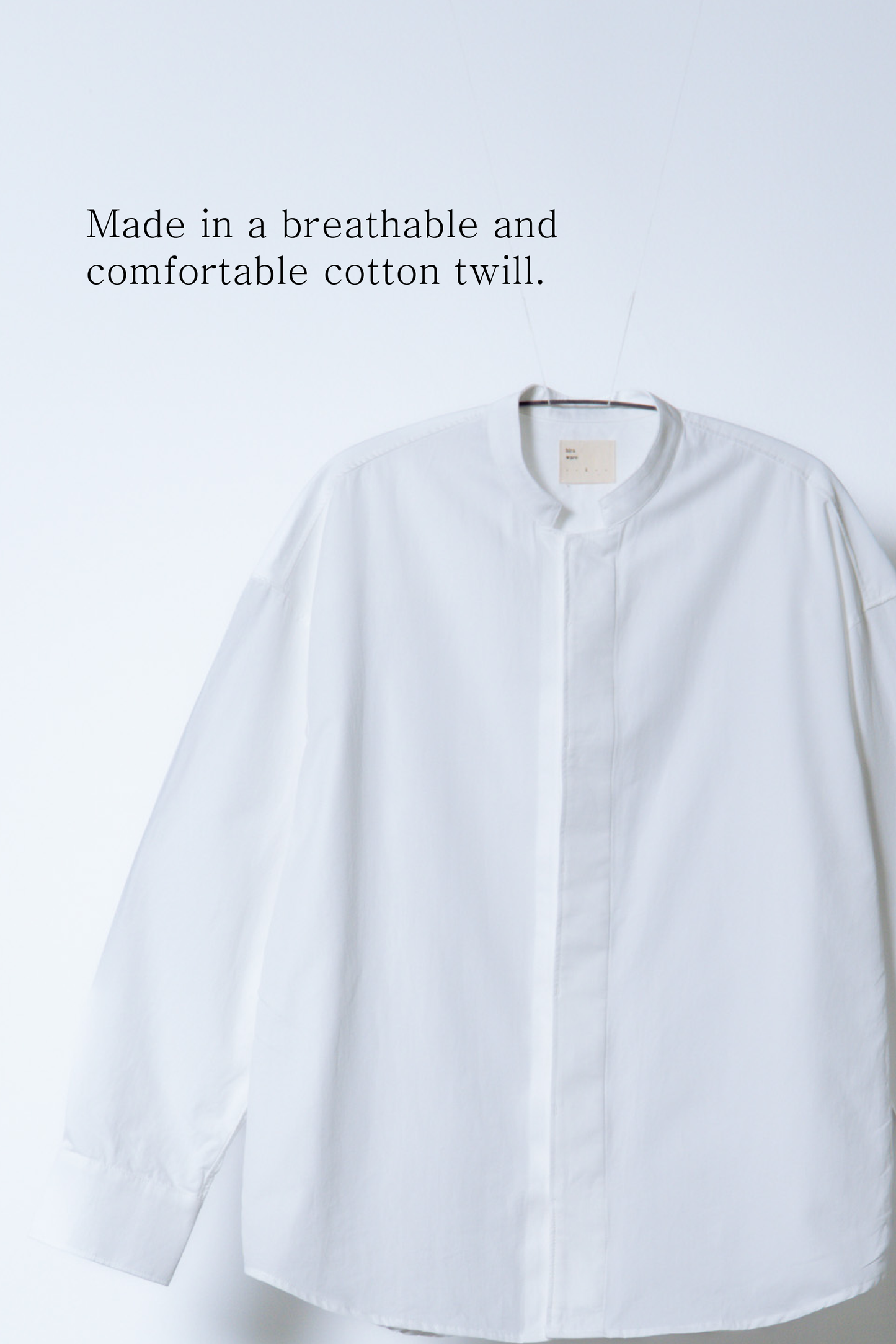 nehru shirt [white]