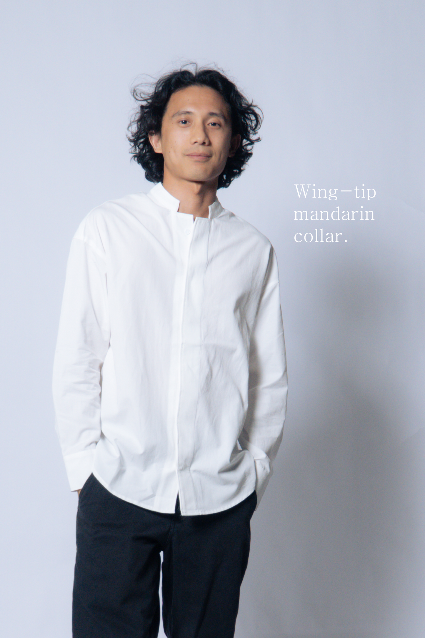 nehru shirt [white]