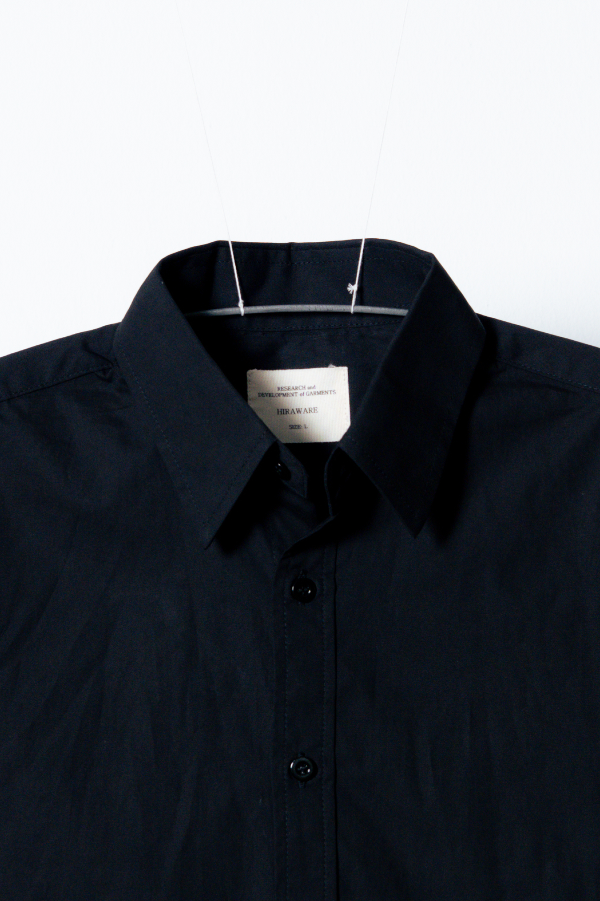 poplin shirt [raven]