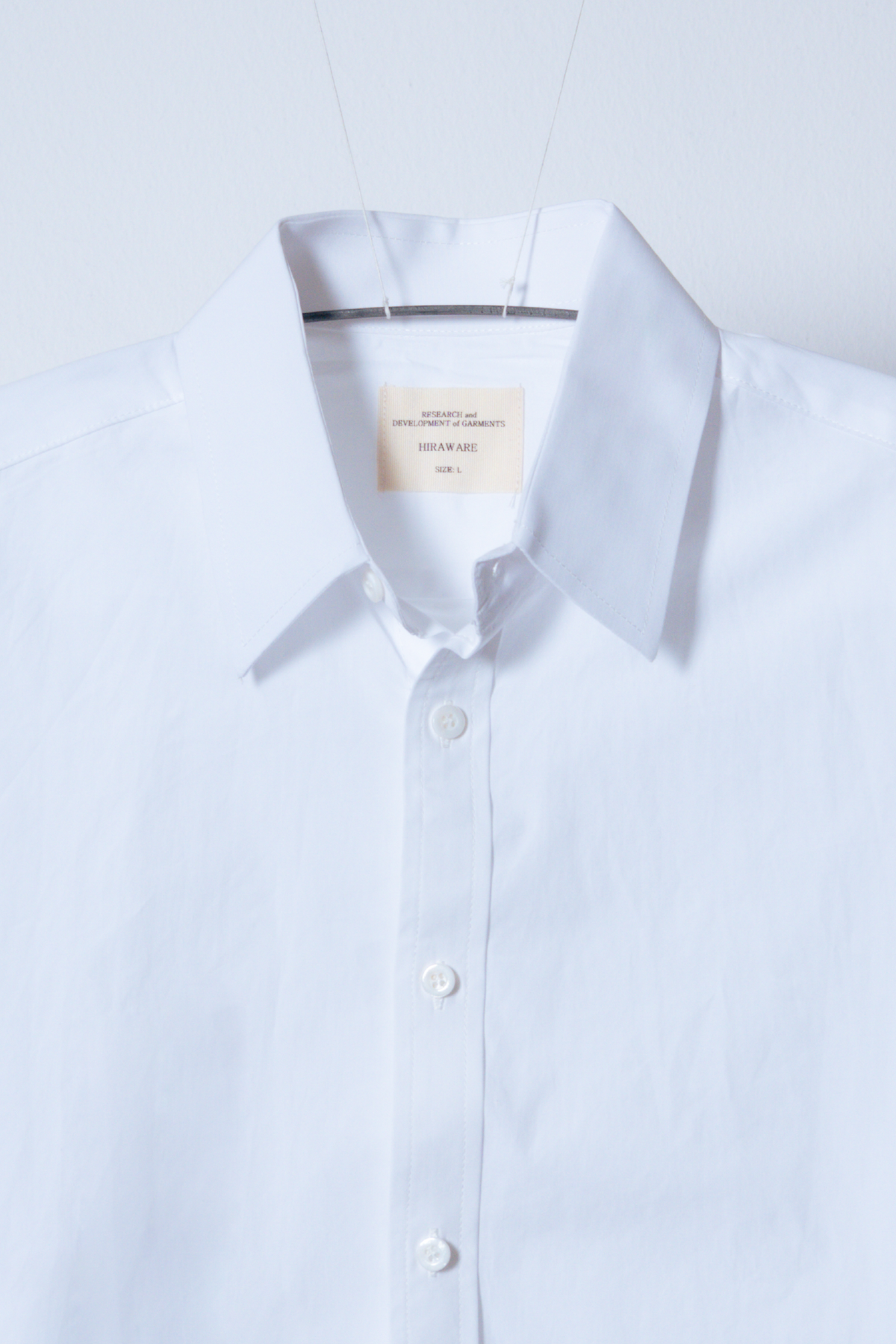poplin shirt [chalk white]