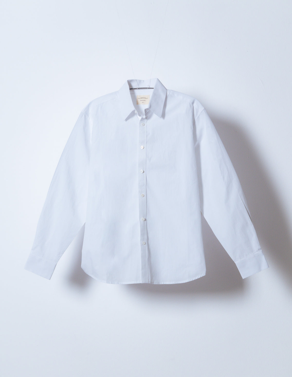 poplin shirt [chalk white]