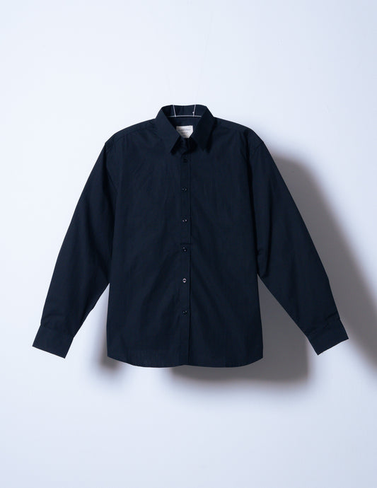 poplin shirt [raven]