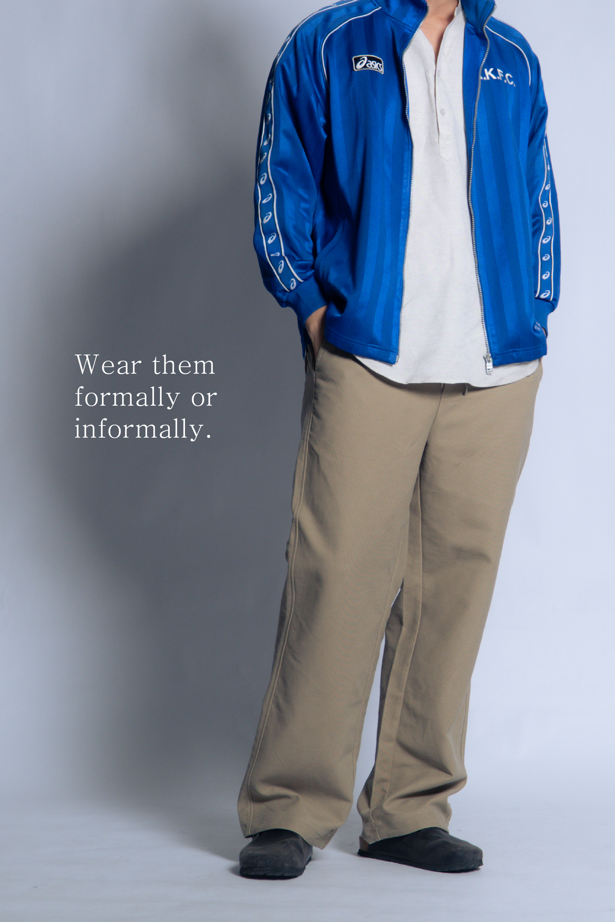sw1 straight-leg relaxed twill trousers [desert khaki]